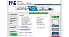 Desktop Screenshot of ebg.co.za